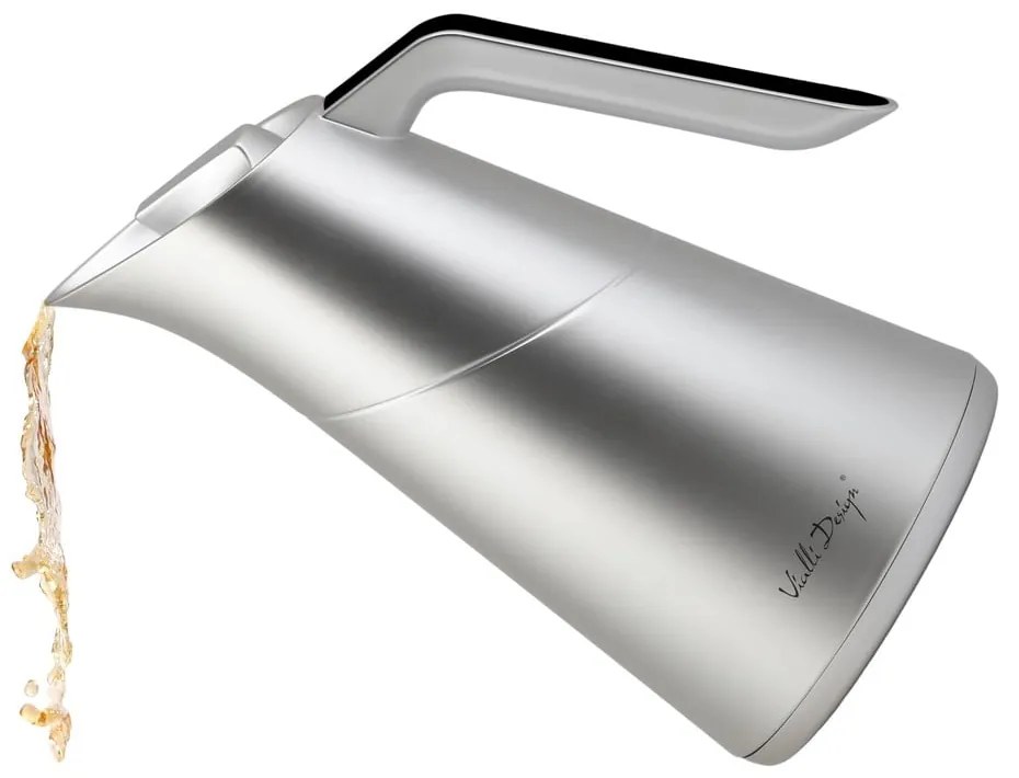 Termoska v matne striebornej farbe 1 l Soho – Vialli Design