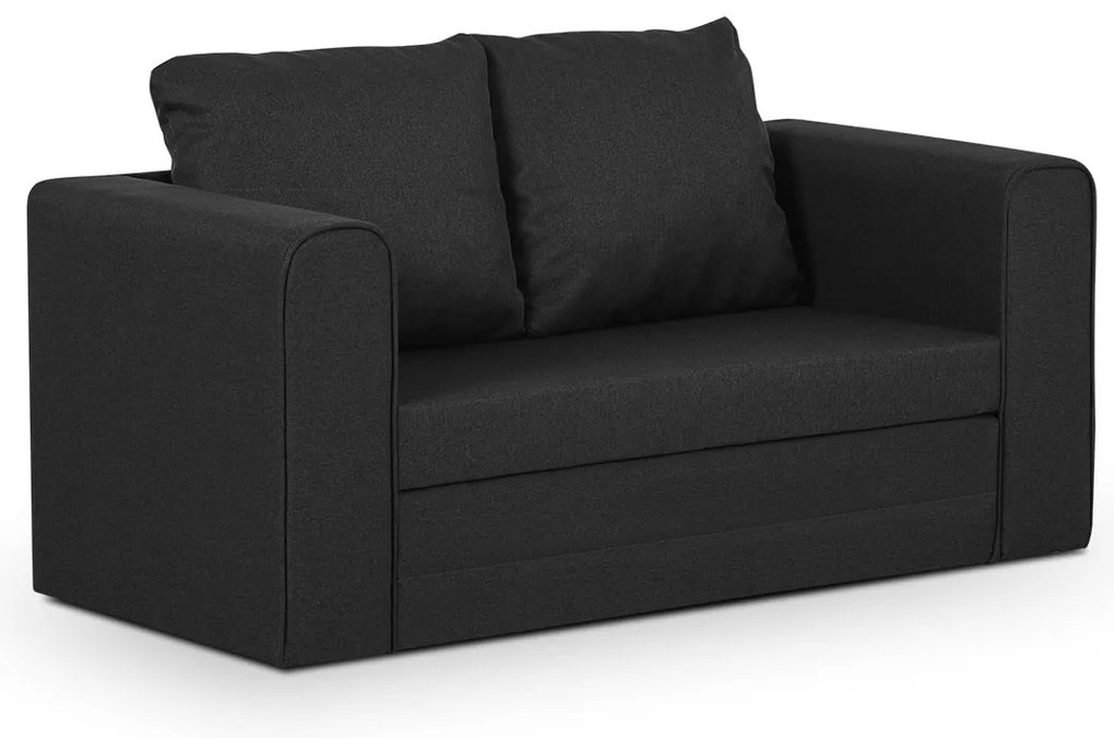 Pohovka pre 2 osoby MOKKA Tmavošedá