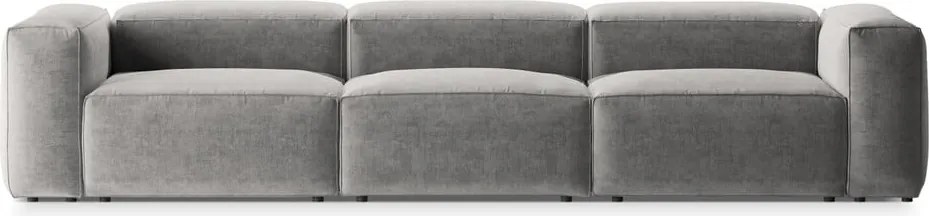 Svetlosivá pohovka 364 cm Bergamo – Cosmopolitan Design