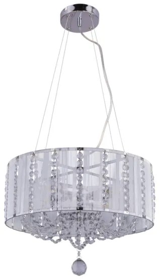 Globo 15091H - Krištáľový luster na lanku WALLA 4xE14/40W/230V