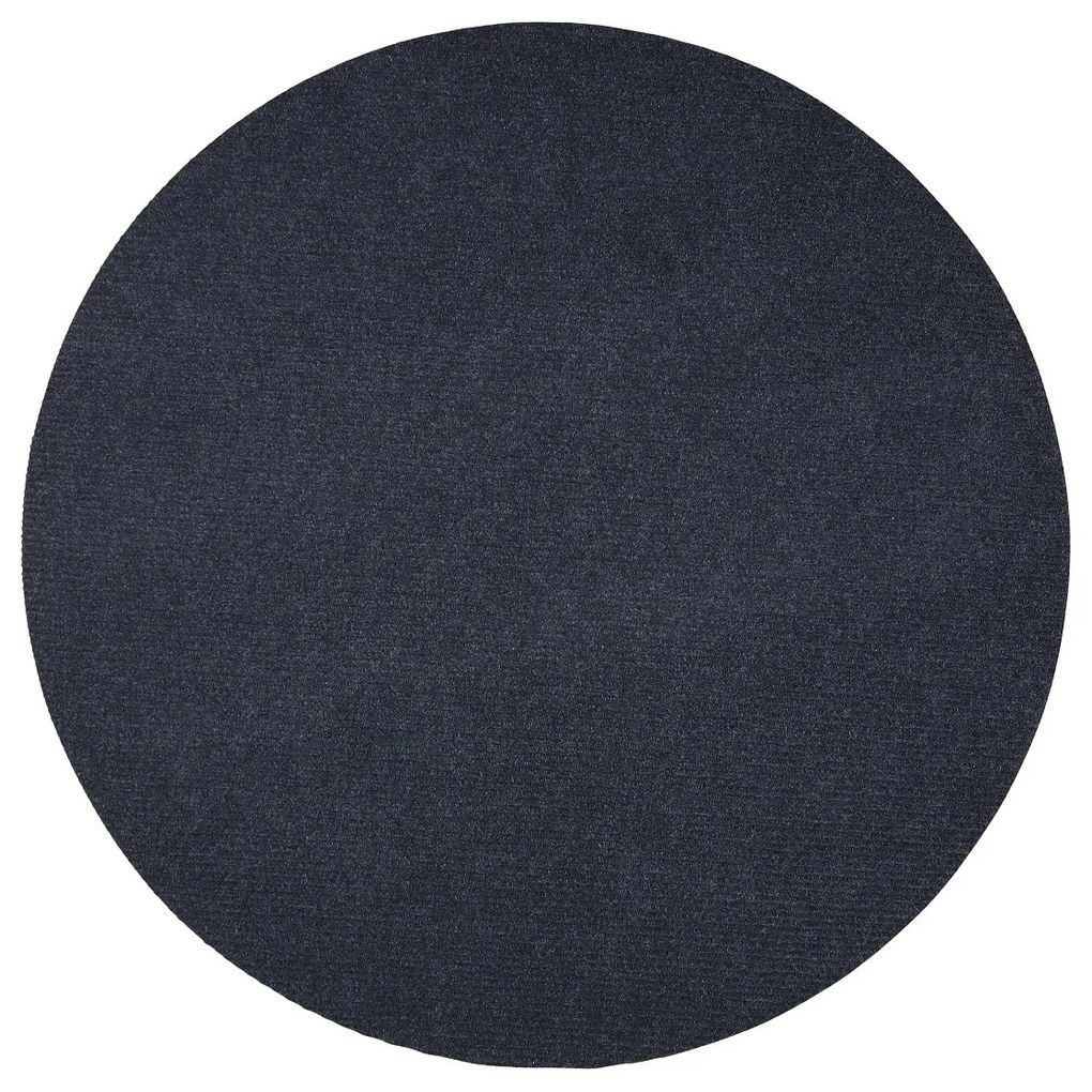 Kusový koberec Quick step antracit kruh, 80x80 (priemer) kruh, šedá, chodba / predsieň, Vopi