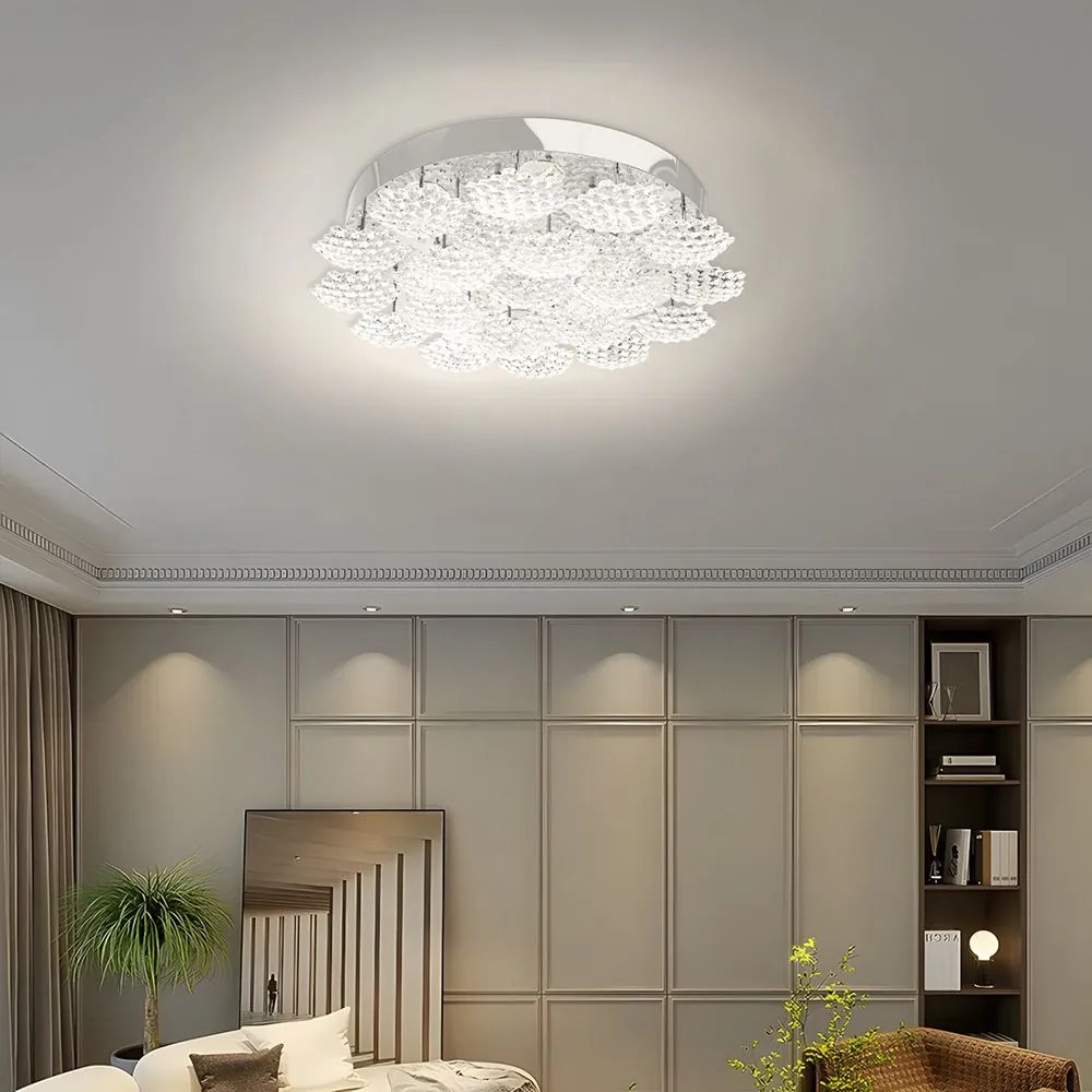 Toolight Toolight, LED stropné svietidlo 45cm, MS014-C, chrómová, OSW-09626