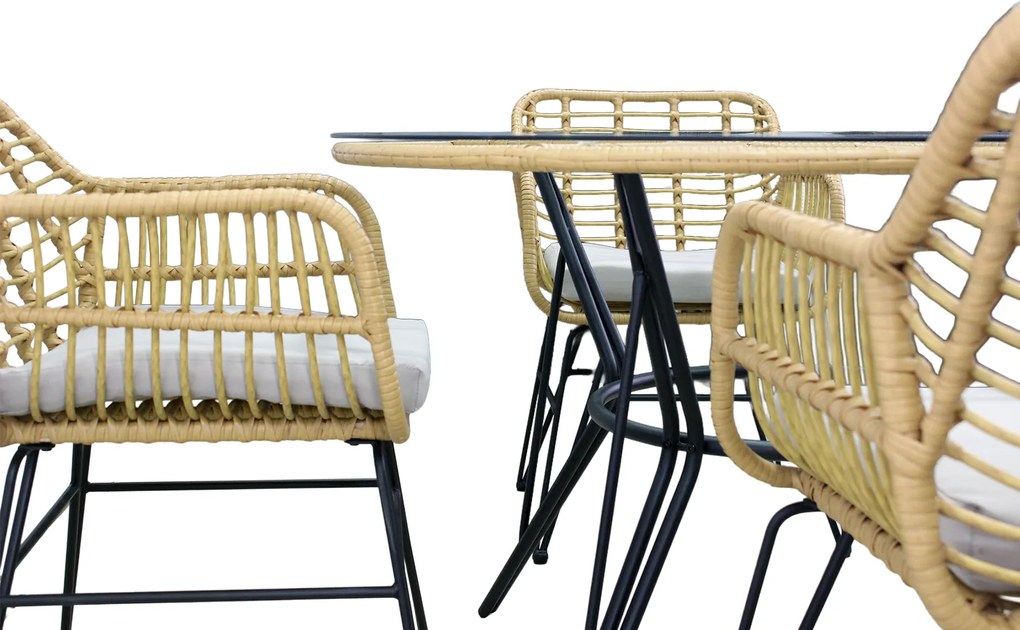 CH Ratanová súprava nábytku - prírodná farba