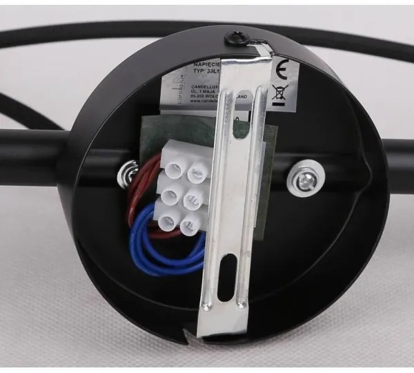 Luster na lanku COX 3xE27/60W/230V