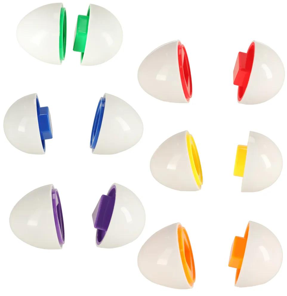 KIK Vzdelávacia hračka vajíčko Zodpovedajúce tvary a farby