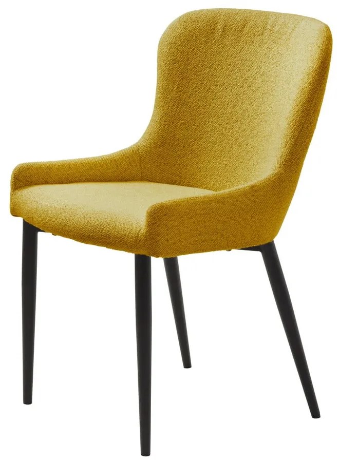Žltá jedálenská stolička Ontario – Unique Furniture