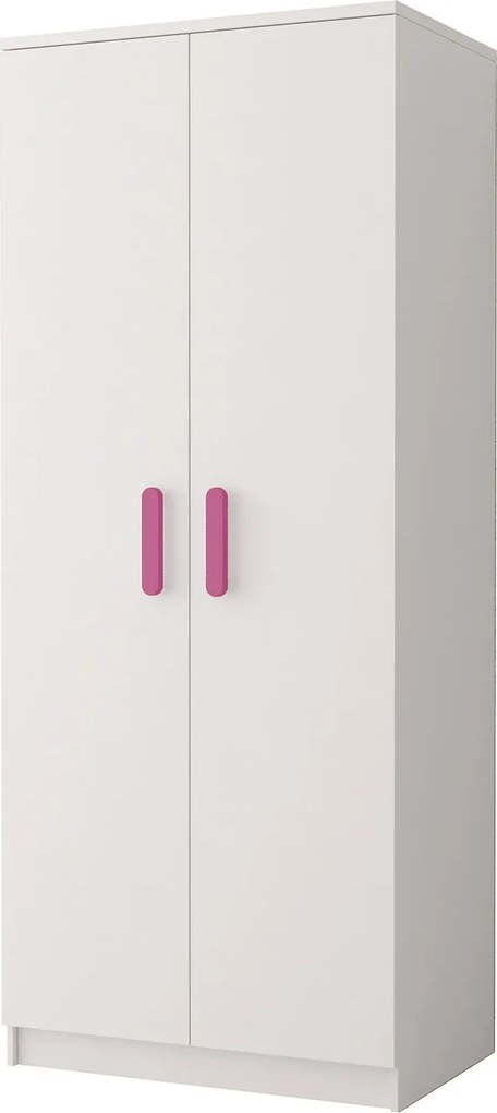 Šatníková skriňa SCOUT - biela (viac variant)