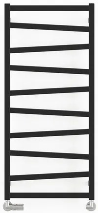 Radiátor kombinovaný House Level ZET 85,8x50 cm matná čierna HLZE085050S905B