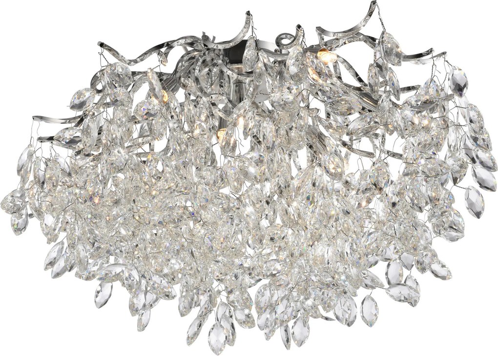 XXXLutz STROPNÉ SVIETIDLO, 60/60/37 cm - Interiérové svietidlá - 003467031802