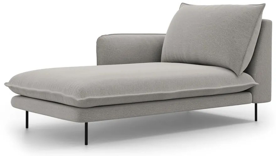 Svetlosivá leňoška Cosmopolitan Design Vienna, ľavý roh