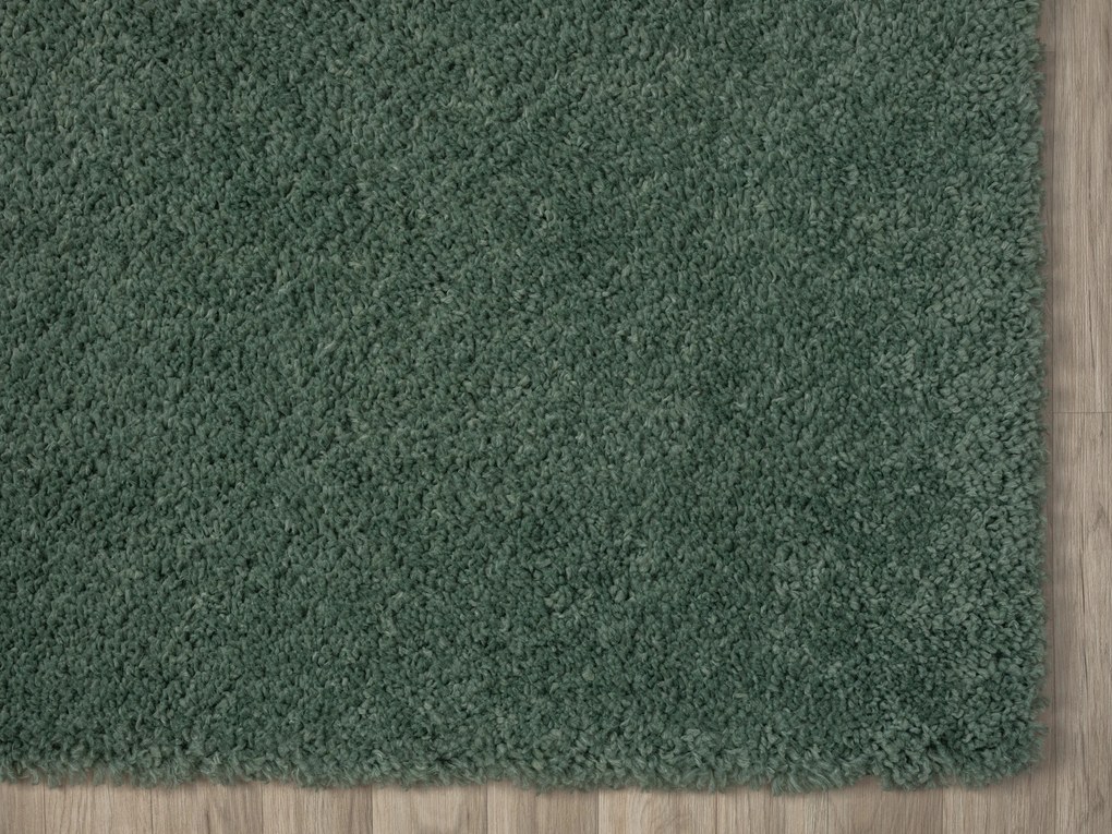 My Flair, Behúň My Shaggy hellgrün, 80x300, zelená, chodba / predsieň