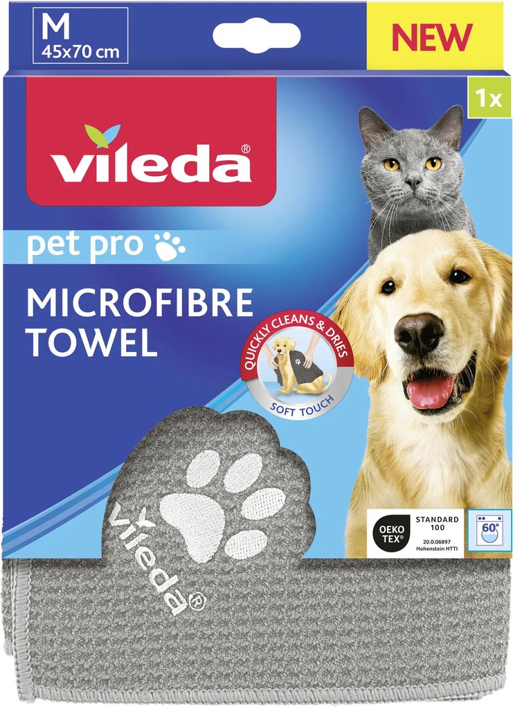 XXXLutz UTERÁK PRE DOMÁCE ZVIERATÁ, 45/70 cm, Vileda - Kúpeľňový textil - 0085940273