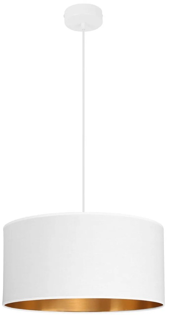 Závesné svietidlo Shade, 1x textilné tienidlo (výber z 2 farieb), (výber z 2 farieb konštrukcie), (fi 40cm), g