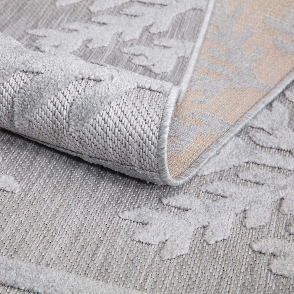 Dekorstudio Terasový koberec SANTORINI - 411 sivý Rozmer koberca: 160x230cm