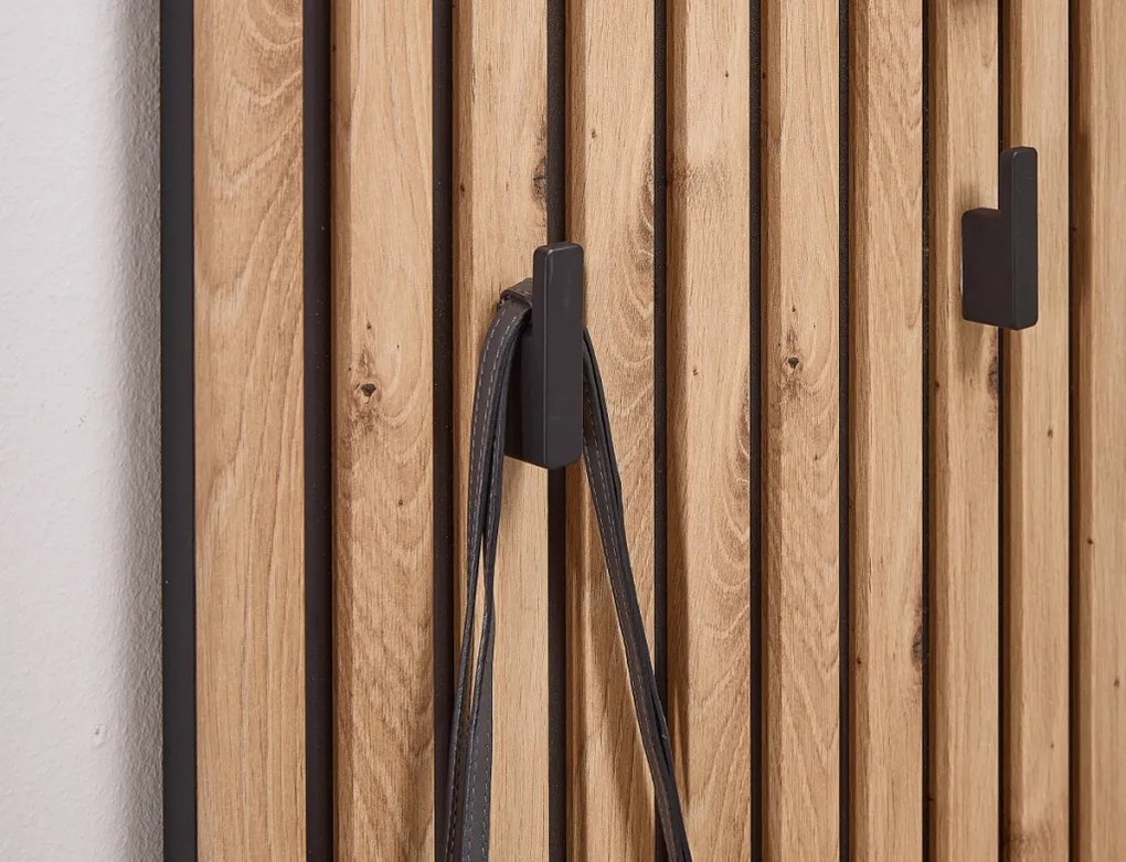 Predsieňová stena Simple, dub artisan/antracit