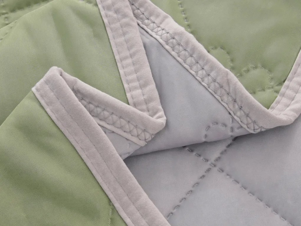 Chladiaca letná prikrývka ELARIA, zelená Rozmer: 140 x 200 cm