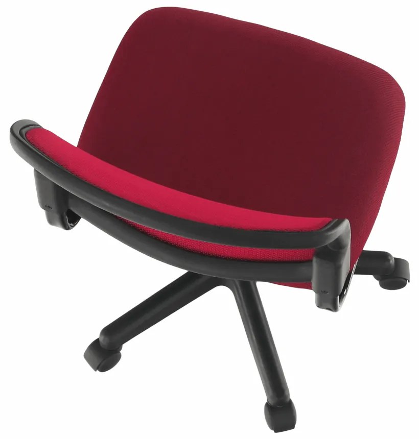 Kondela Otočná stolička, tmavočervená/čierna, RAMIZA