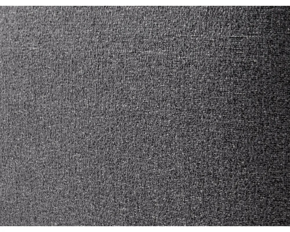 Antracitová čalúnená dvojlôžková posteľ s úložným priestorom s roštom 140x200 cm Primo – Meise Möbel