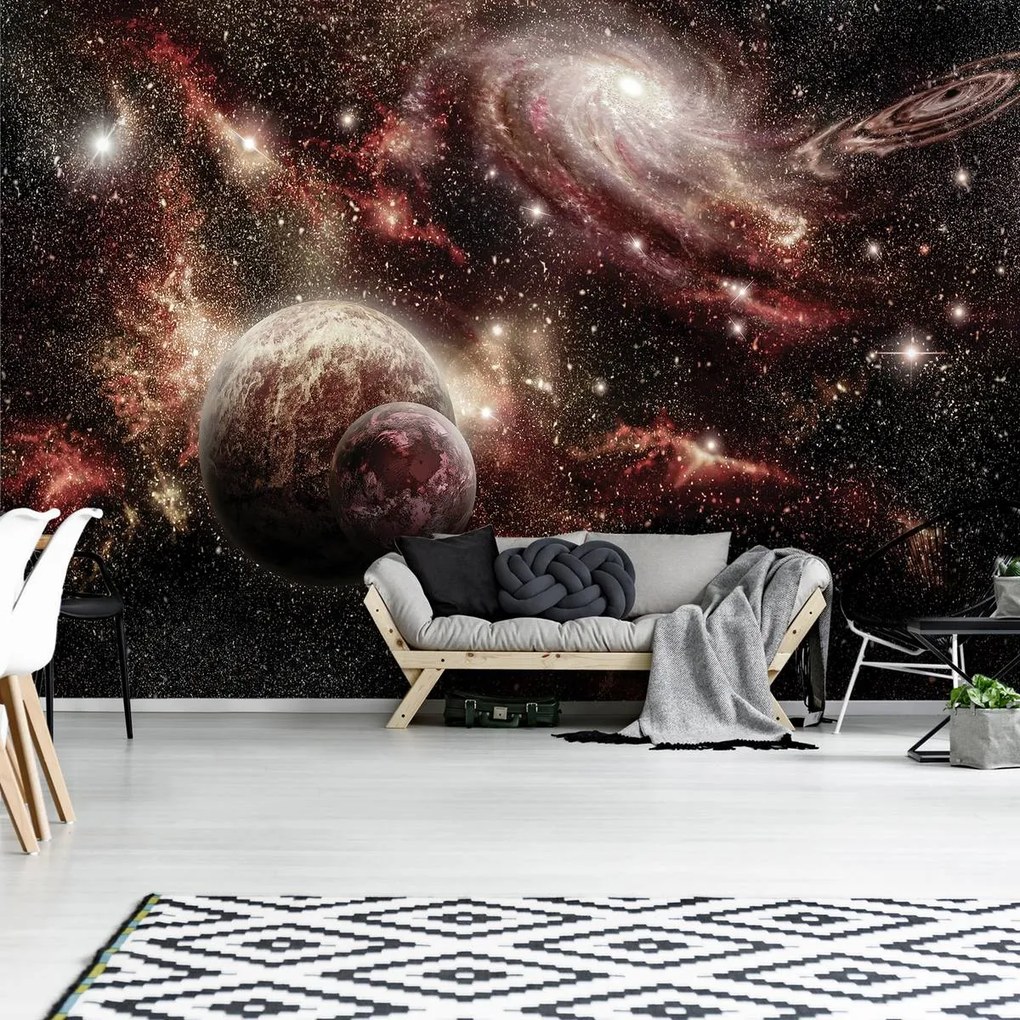 Fototapeta - Svetelný vesmír (254x184 cm)