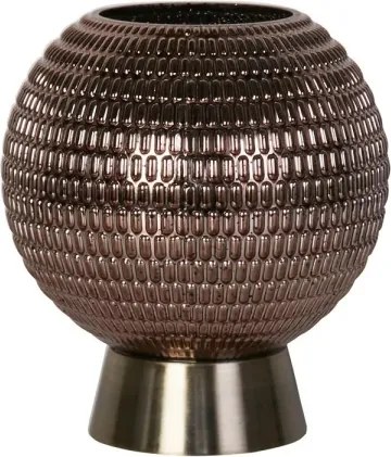 Searchlight EU67008AB - LED stolná lampa MILA LED/0,6W/3xAAA hnedá