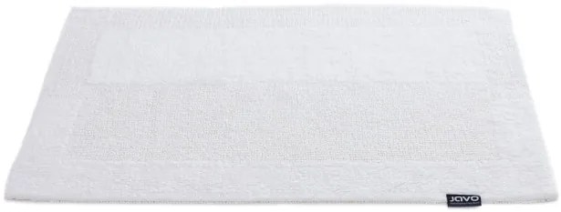 Kúpeľňový koberček Javo Cotton biely