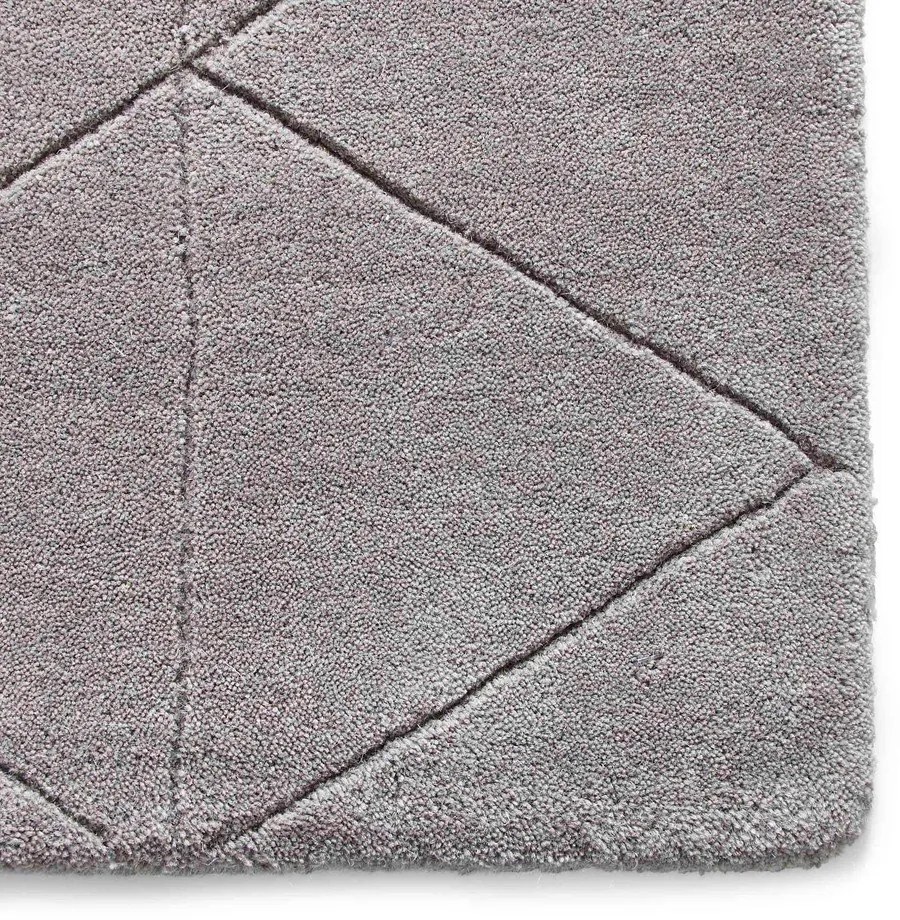 Sivý vlnený koberec Think Rugs Kasbah, 150 x 230 cm