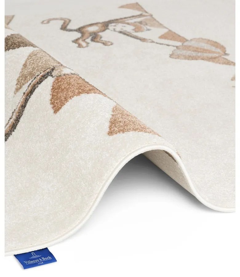 Krémový detský koberec 120x170 cm Roar like a Lion Rainbow Party – Villeroy&Boch