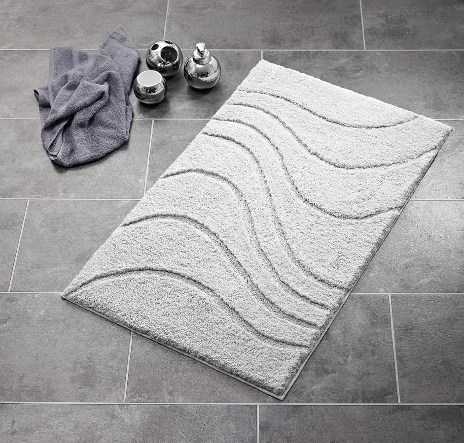 Ridder Ridder, LA OLA predložka 60x90cm s protišmykom, polyester, šedá, 729307