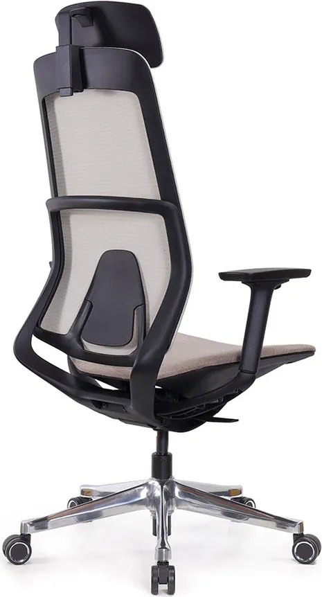 Ergonomická sieťovaná kancelárska stolička MOSH Airflow 406 – béžová