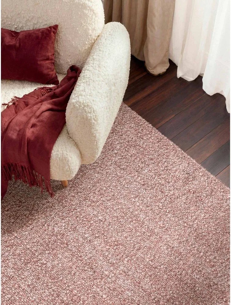 Staroružový ručne tkaný koberec z materiálu buklé 200x290 cm Notting Hill Portobello – Ted Baker