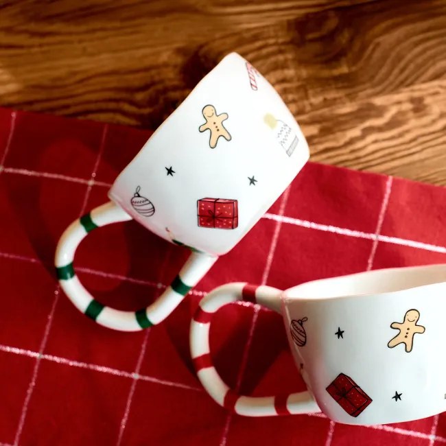 Hrnček LOLLA s veľkým zeleným uchom 717086 300 ml