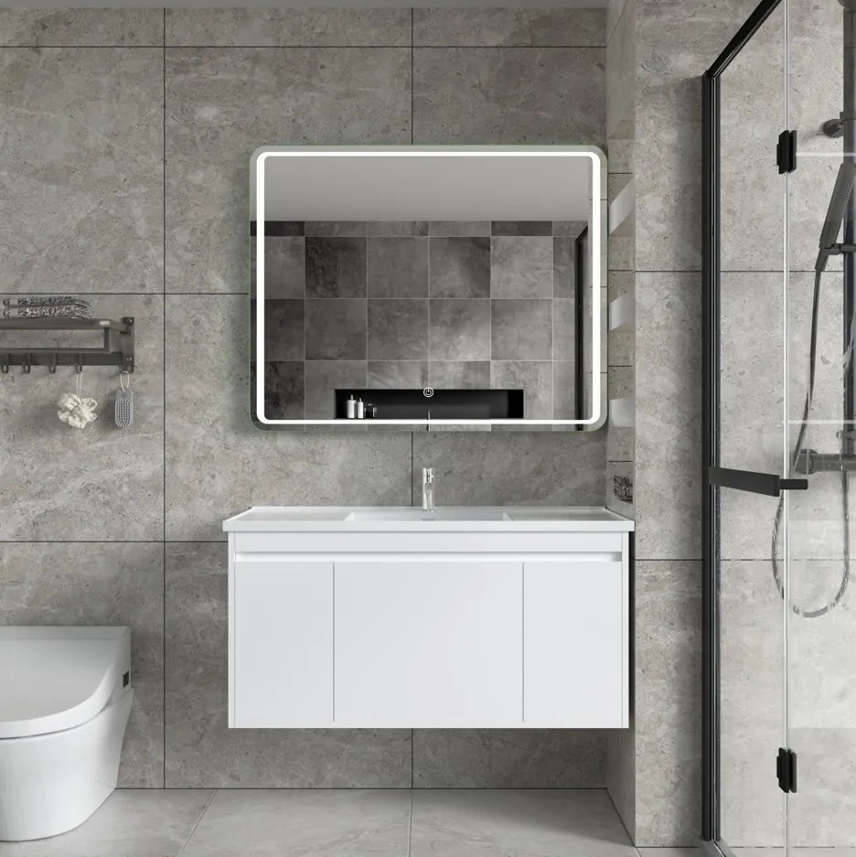 Erga Mia, LED zrkadlo 100x80cm, 2760 lm, 6500K, predné/zadné osvetlenie, ERG-V01-117-1080-00