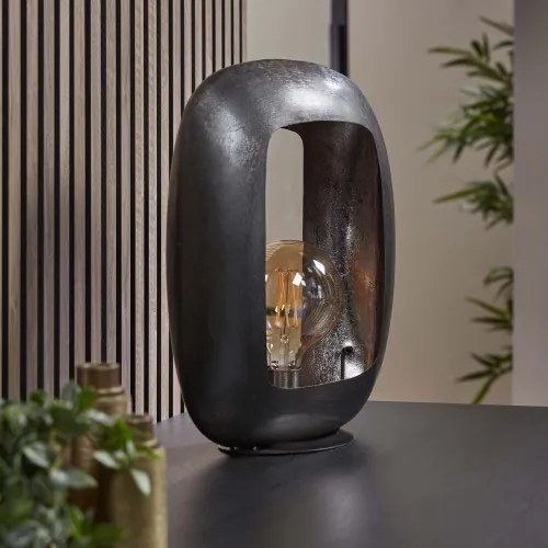 Stolová lampa 71-99 Arch 1L Black Nikel - Komfort-nábytok