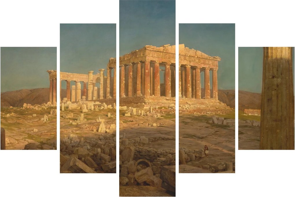 Obraz - Frederic Edwin Church, The Parthenon, reprodukcia (150x105 cm)