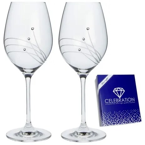 Celebration crystals Poháre na víno CRYSTALS CLASSIC 470 ml, 2 ks