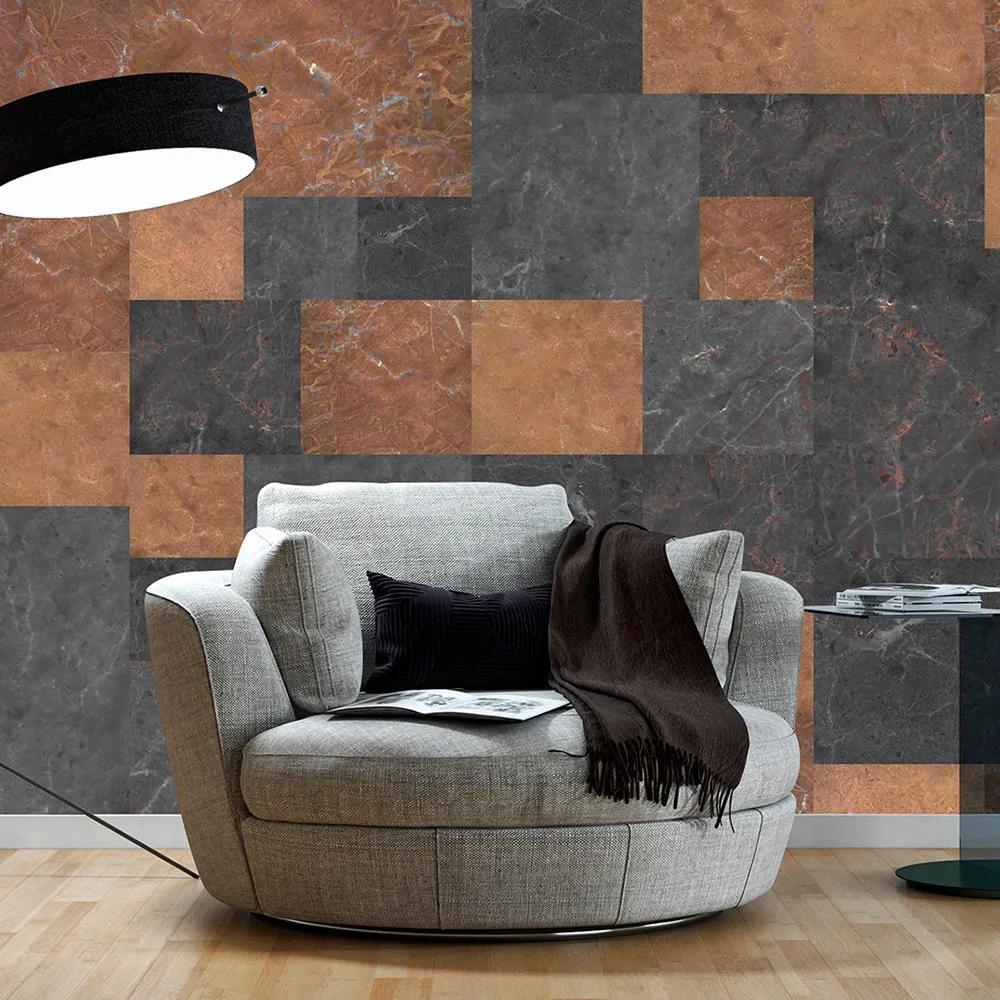 Tapeta Bimago -  Marble Mosaic + lepidlo zadarmo rolka 50x1000 cm