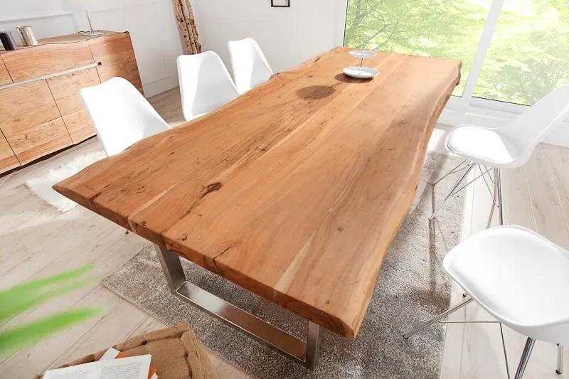 Luxusný jedálenský stôl z masívu Massive 240 cm / akácia