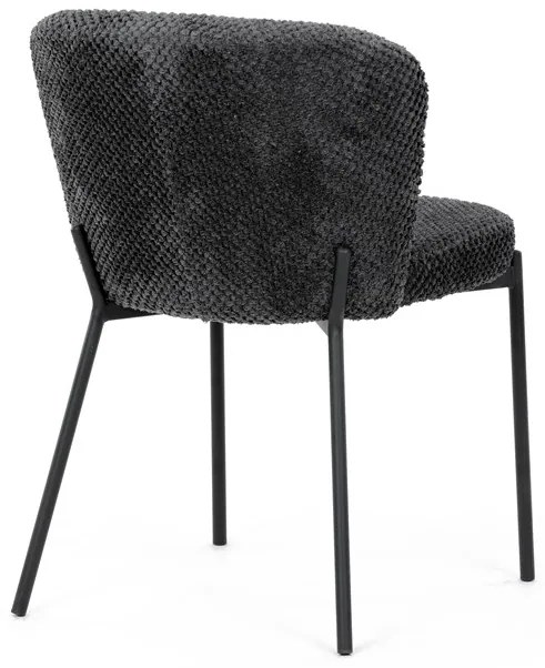 Autronic BONTEC Jedálenská stolička, sivá, látka bouclé, CT-W1077 GREY2 Farba: Béžová