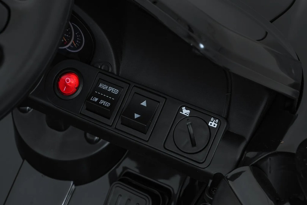 Ramiz Porsche 911 Carrera elektrické autíčko pre deti čierne