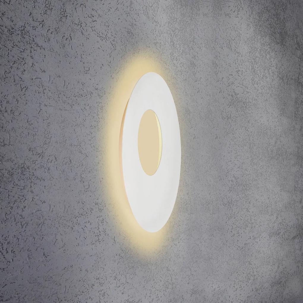 Escale Blade Open nástenné LED, biele, Ø 59 cm