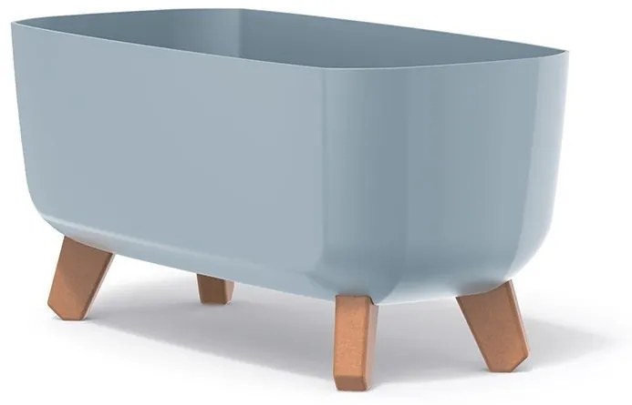 Kvetináč GRACIE X svetlo šedý