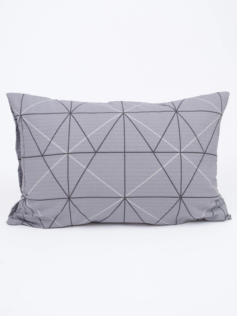 Krepová obliečka na vankúš Renforcé 40 × 60 cm - Sebastian sivá