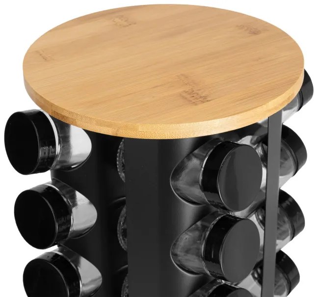 Stojan na koreničky ROMERO čierny