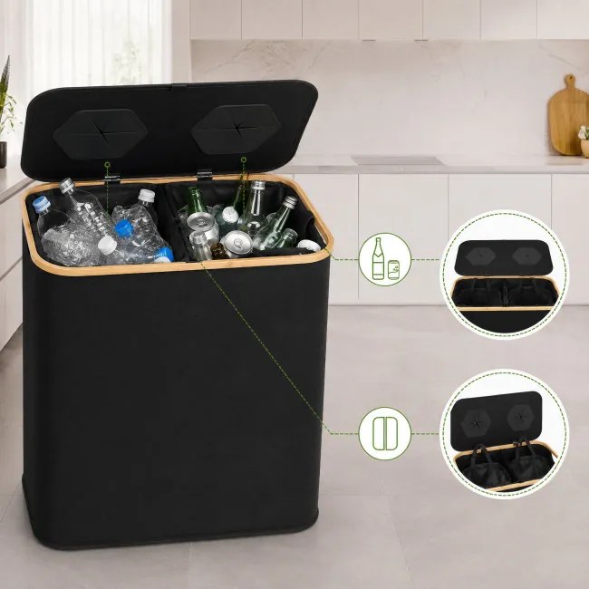 Odpadkový kôš na fľaše BAGGY 140 l