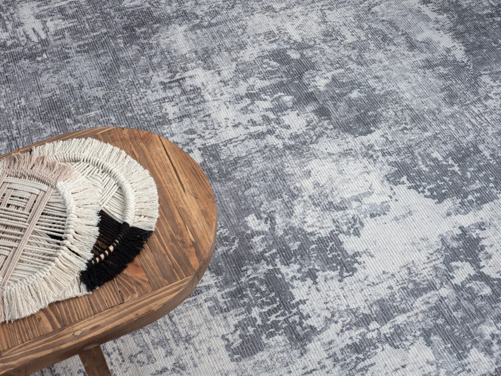 My Flair, Kusový koberec Avery grau – na von aj na doma, 120x180, šedá, chodba / predsieň