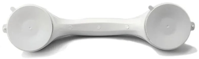 Spirella Držadlo do kúpeľne s prísavkami a indikátorom SAFE, biela, 40 cm