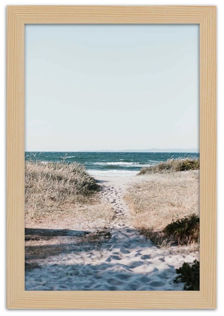 Gario Plagát Ideme na pláž Farba rámu: Bez rámu, Rozmery: 60 x 90 cm