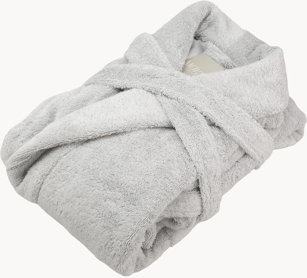 Unisex bavlnený župan so šálovým golierom Homewear