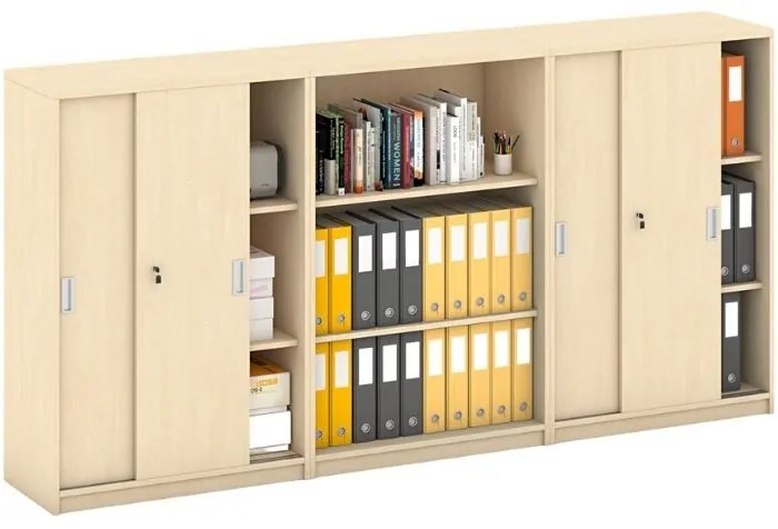 Zostava skríň MIRELLI, Typ IV - breza