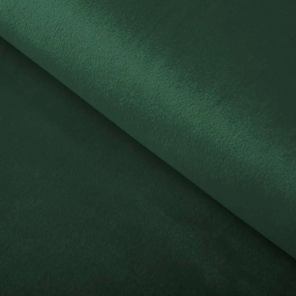 Biante Zamatový okrúhly obrus Velvet Premium SVP-012 Zelený Ø 100 cm